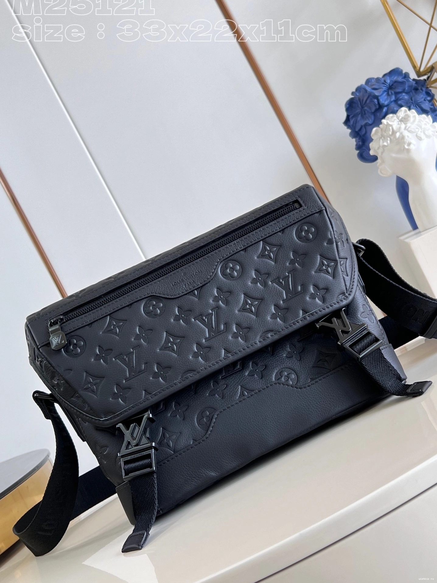WIS PM-33*22.5*11CM Messenger VUITTON LOUIS Voyager 0924